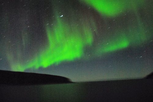 Etwas nördlich von Tromso