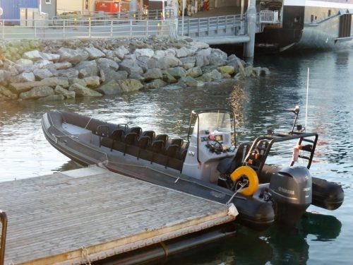Ripboot, unser neues Transportmittel.