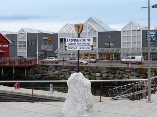 Die Mitte von Norwegen.